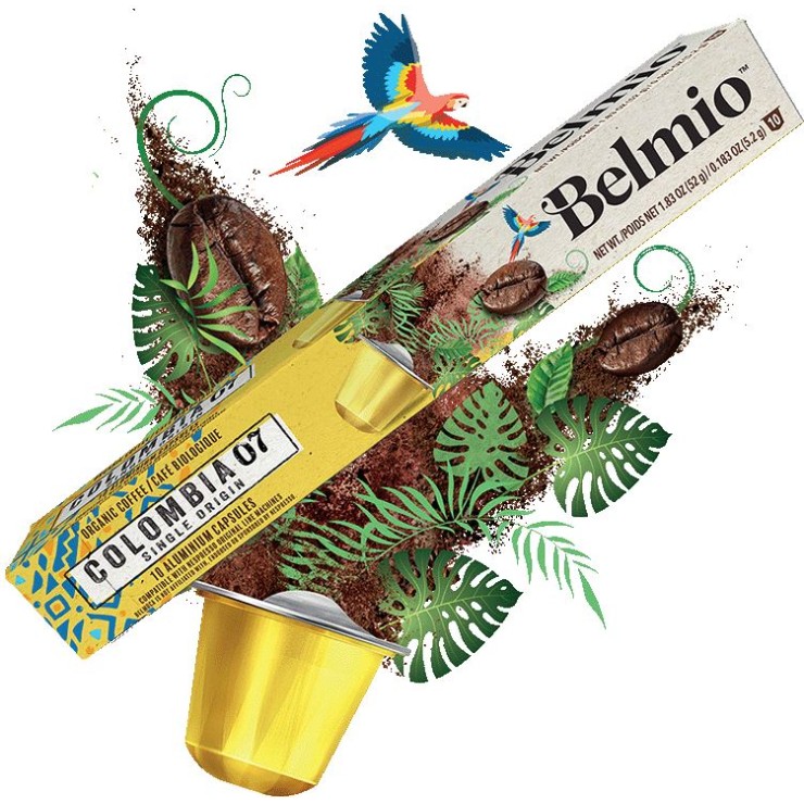 Кава у капсулах Belmio Colombia, 10 капсул Nespresso Кава у капсулах Belmio Colombia, 10 капсул Nespresso