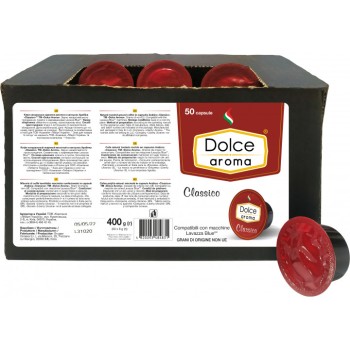Капсули Dolce Aroma Classico, 50шт. Lavazza Blue