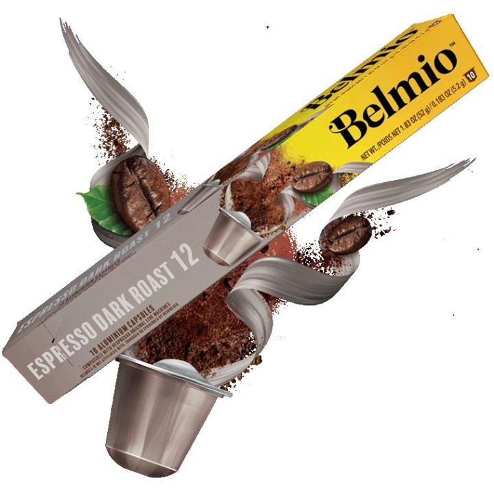 Кава в капсулах Belmio Espresso Dark Roast, 10 капсул Nespresso
