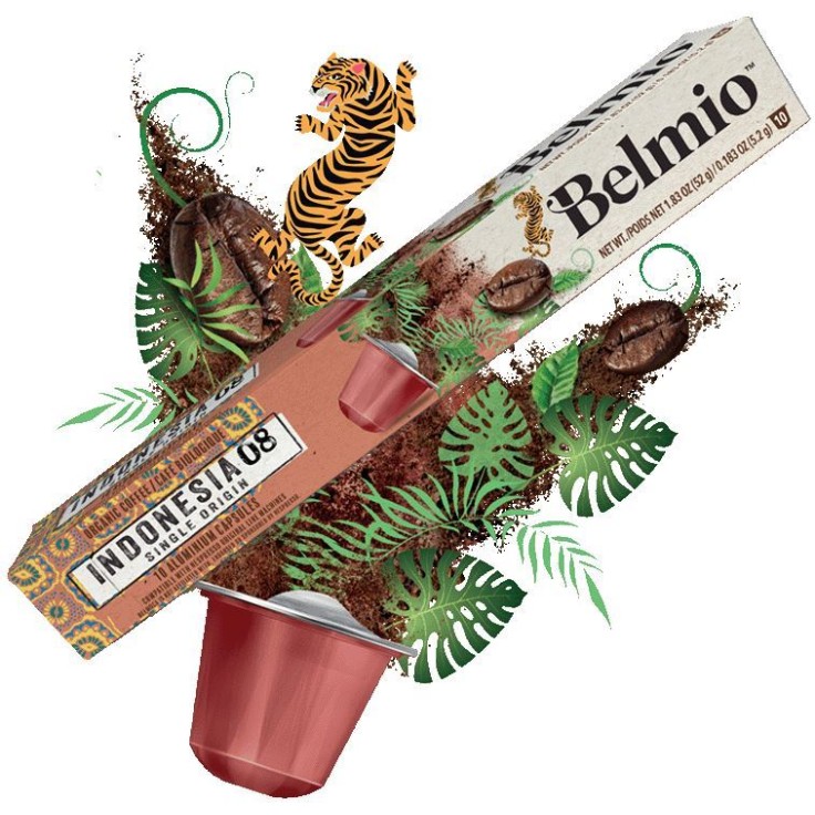 Кофе в капсулах Belmio Indonesia, 10 капсул Nespresso