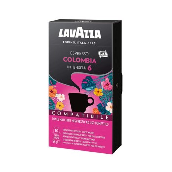 Кофе в капсулах Lavazza Espresso Colambia, 10 капсул Nespresso