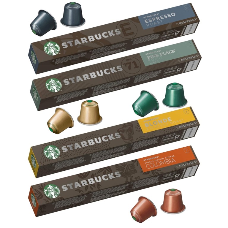 Набір кави в капсулах Starbucks collection, 40 капсул Nespresso Набір кави в капсулах Starbucks collection, 40 капсул Nespresso