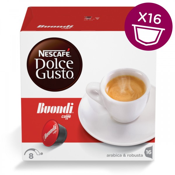 Капсули Espresso Buondi, 16 капсул Dolce Gusto