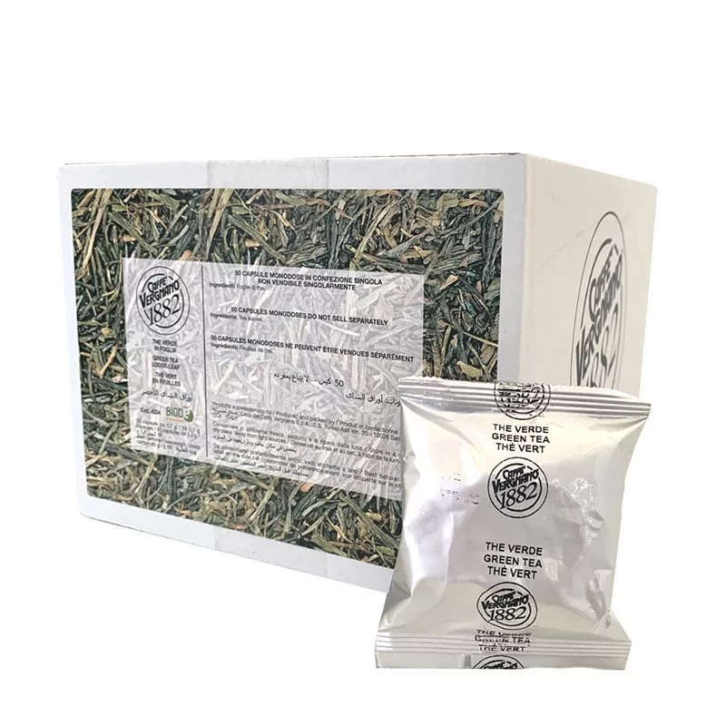 Чай у капсулі Caffe Vergnano 1882 Te Verde, 1 шт. Lavazza Espresso Point