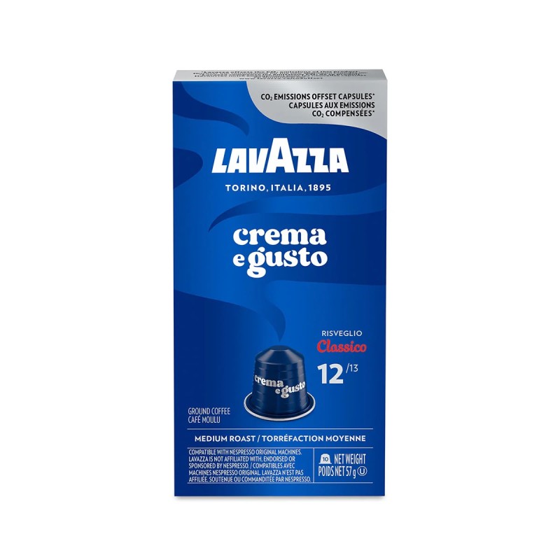 Кофе Lavazza Crema e Gusto Classico, 10 капсул Nespresso