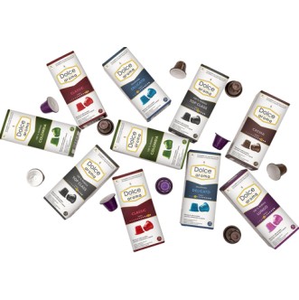 Набір кави в капсулах Dolce Aroma Collection 100 капсул / 6 смаків Nespresso