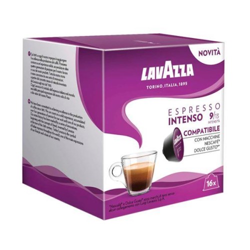 Капсули Dolce Gusto Lavazza Espresso Intenso, 16 капсул Капсули Dolce Gusto Lavazza Espresso Intenso, 16 капсул