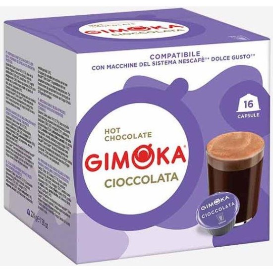 Капсули Dolce Gusto Gimoka Cioccolata, 16 капсул