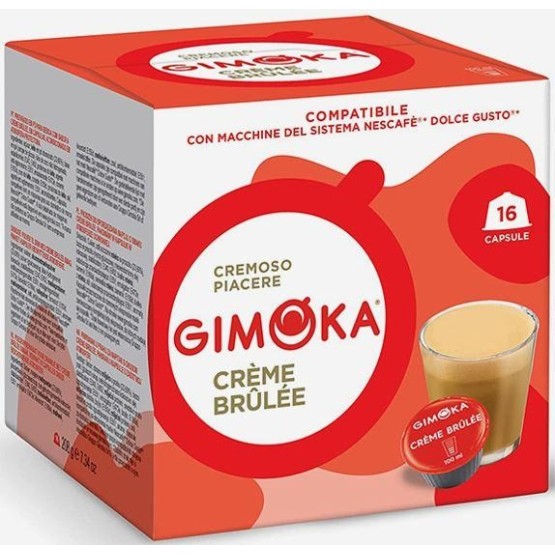 Капсули Dolce Gusto Gimoka Сreme Brulee, 16 капсул