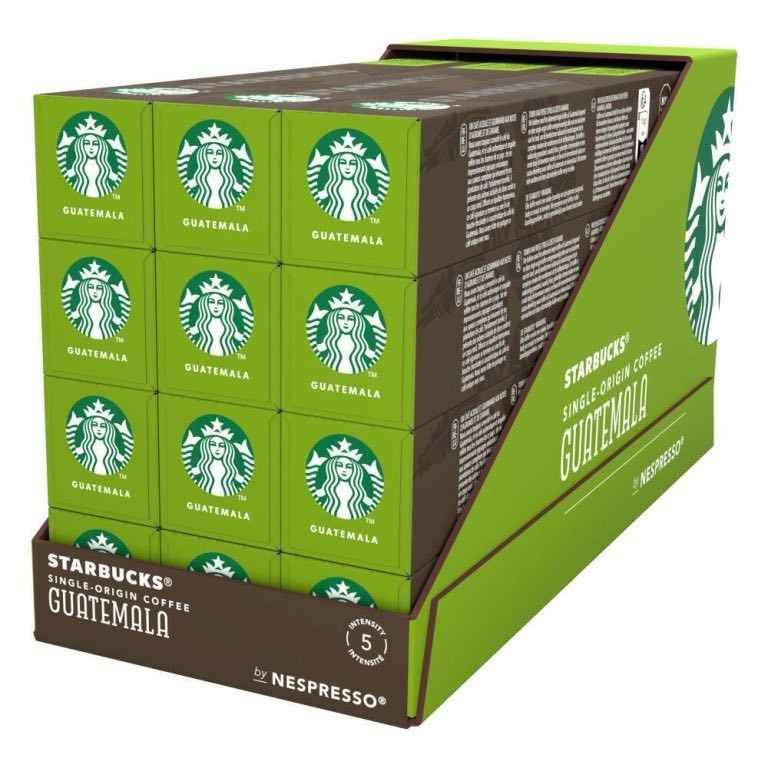 Кофе в капсулах Starbucks Guatemala, 120 капсул Nespresso