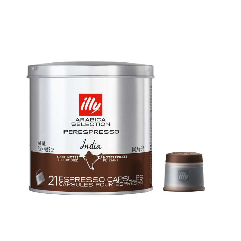 Кофе в капсулах Illy India, 21 капсула iperEspresso Кофе в капсулах Illy India, 21 капсула iperEspresso