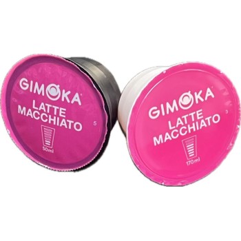 Капсули Gimoka Latte Macchiato, 1+1 капсула Dolce Gusto