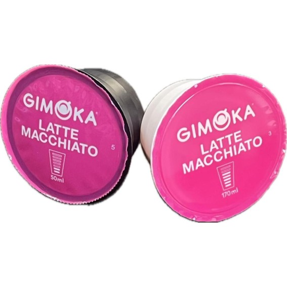 Капсули Gimoka Latte Macchiato, 1+1 капсула Dolce Gusto