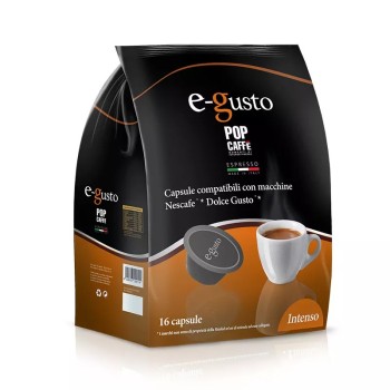 Кофе в капсулах Pop Caffe Intenso, 16 капсул Dolce Gusto Кофе в капсулах Pop Caffe Intenso, 16 капсул Dolce Gusto