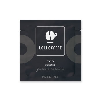 Кава в чалдах LolloCaffe Nero Espresso, 1 шт., 44 мм.