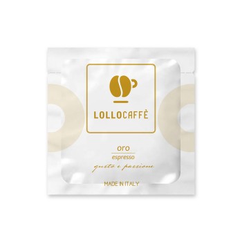 Кава в чалдах LolloCaffe Oro Espresso, 1 шт., 44 мм.