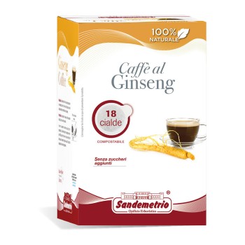 Кава в чалді Sandemetrio Caffe Al Ginseng, 1 шт., 44 мм.