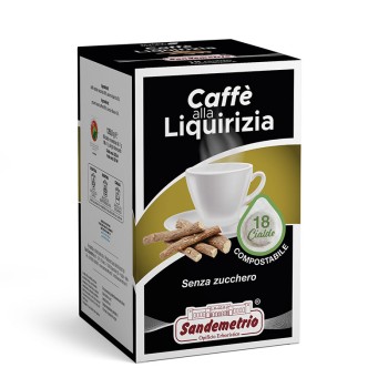 Кава в чалді лакрична Sandemetrio Caffe Alla Liquirizia, 1 шт., 44 мм.