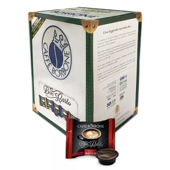 Кава в капсулах Caffe Borbone Don Carlo Miscela Red, 50 капсул Lavazza A Modo Mio