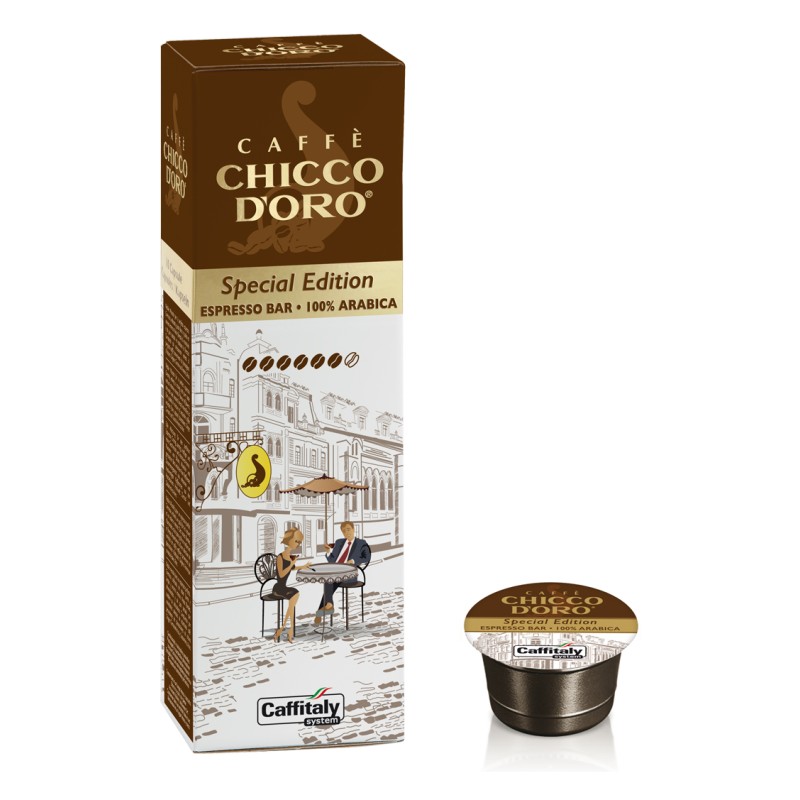 Кава у капсулах Chicco Special Edition, 10 капсул Caffitaly Кава у капсулах Chicco Special Edition, 10 капсул Caffitaly