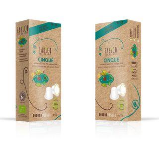 Кава у капсулах Fabico Cinque lungo, 10 капсул Nespresso