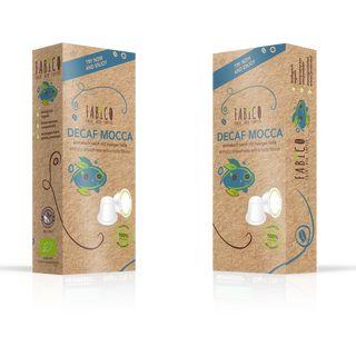 Кава у капсулах Fabico Decaffeinato mocca, 10 капсул Nespresso