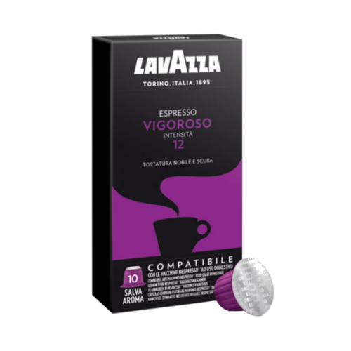 Кава в капсулах Lavazza Vigoroso, 10 капсул Nespresso Кава в капсулах Lavazza Vigoroso, 10 капсул Nespresso