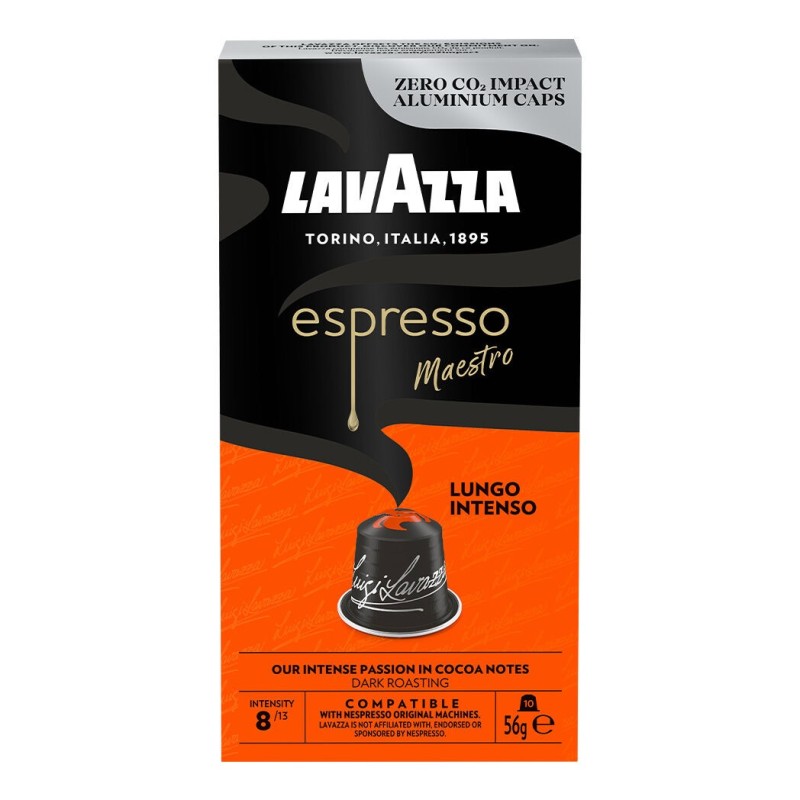 Кава Lavazza Espresso Maestro lungo Intenso, 10 капсул Nespresso