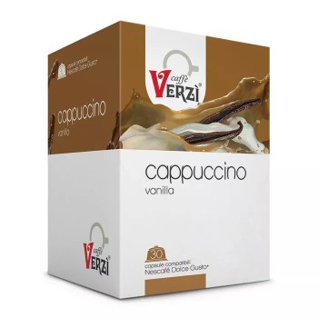 Напій у капсулі Caffe Verzi Cappuccino vanilla, 1 капсула Dolce Gusto