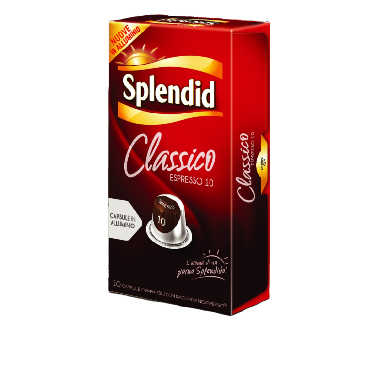 Кава в капсулах Jacobs Splendid Espresso 10, 10 капсул Nespresso Кава в капсулах Jacobs Splendid Espresso 10, 10 капсул Nespresso