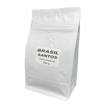 Кава в зернах Арабіка Бразилія Сантос Вага: 0.25 кг.
