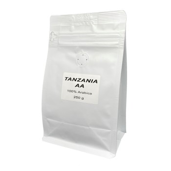 Кава у зернах Арабіка Танзанія АА, Вага: 0.25 кг.