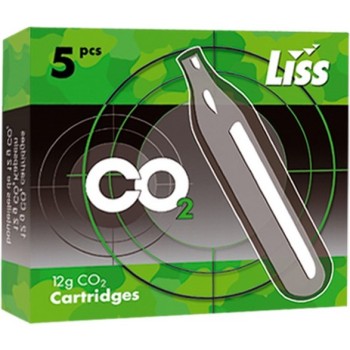 Балончики CO2 для пневматики 5 шт., LISS