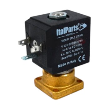 Двоходовий клапан Italparts підкачування води в кавоварку 220В 1,3 мм