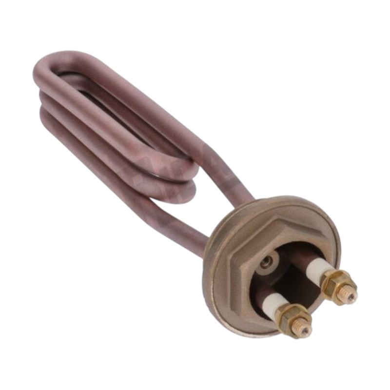 Нагрівальний елемент (тен) V220 - 2000Вт - 2 полюси - різьба 1" 1/4 - довж. 170мм для BRASILIA/ BRUGNETTI/ CARIMALI Нагрівальний елемент (тен) V220 - 2000Вт - 2 полюси - різьба 1" 1/4 - довж. 170мм для BRASILIA/ BRUGNETTI/ CARIMALI