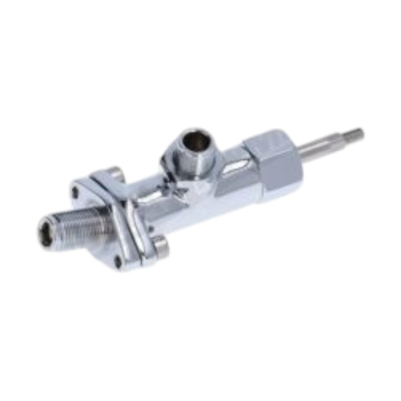 Хромований вузол парового/водяного клапана в зборі - з'єднання 3/8НР - для FAEMA E61/VBM (CUBO/REPLICA) / FIORENZATO (DUCALE/LIDO)