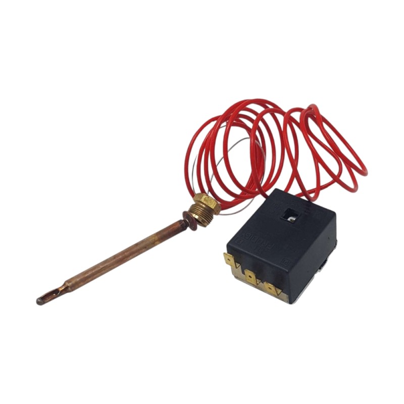 Однофазний термостат "PRODIGY TR/86" - 3 з'єднання - гвинтове регулювання - колба Ø 6,5x90мм для VBM