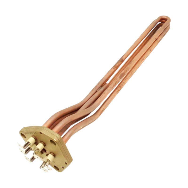 Нагрівальний елемент (тен) 2-3 групи V230/400 - 5400Вт - 6 полюсів FASTON 90° - довж. 370мм - з тримачем датчика для CASADIO DIECI/ DODICI