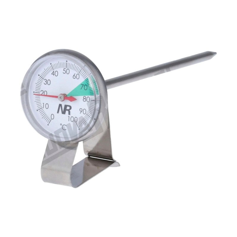 Термометр "NR" для молока 0-100° Ø 35мм - дл. 127мм