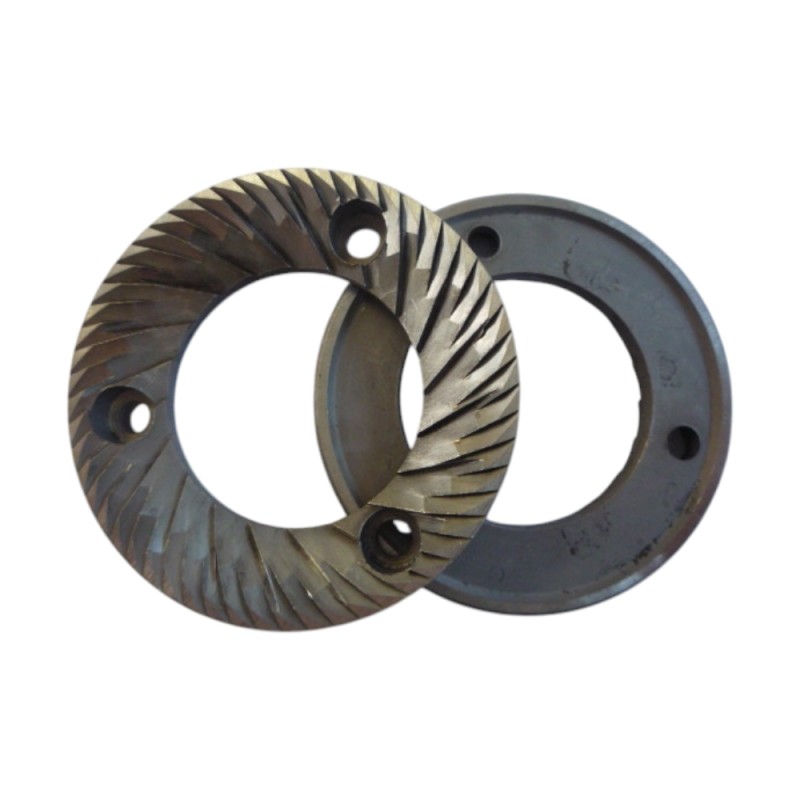 Жорна MACAP M4D/M5D/M5DPLUS/ 1400 об/хв, праві, Ø шестигранник 58 - Ø внутр. 34 - вис. 8,5мм, 3 отвори Жорна MACAP M4D/M5D/M5DPLUS/ 1400 об/хв, праві, Ø шестигранник 58 - Ø внутр. 34 - вис. 8,5мм, 3 отвори