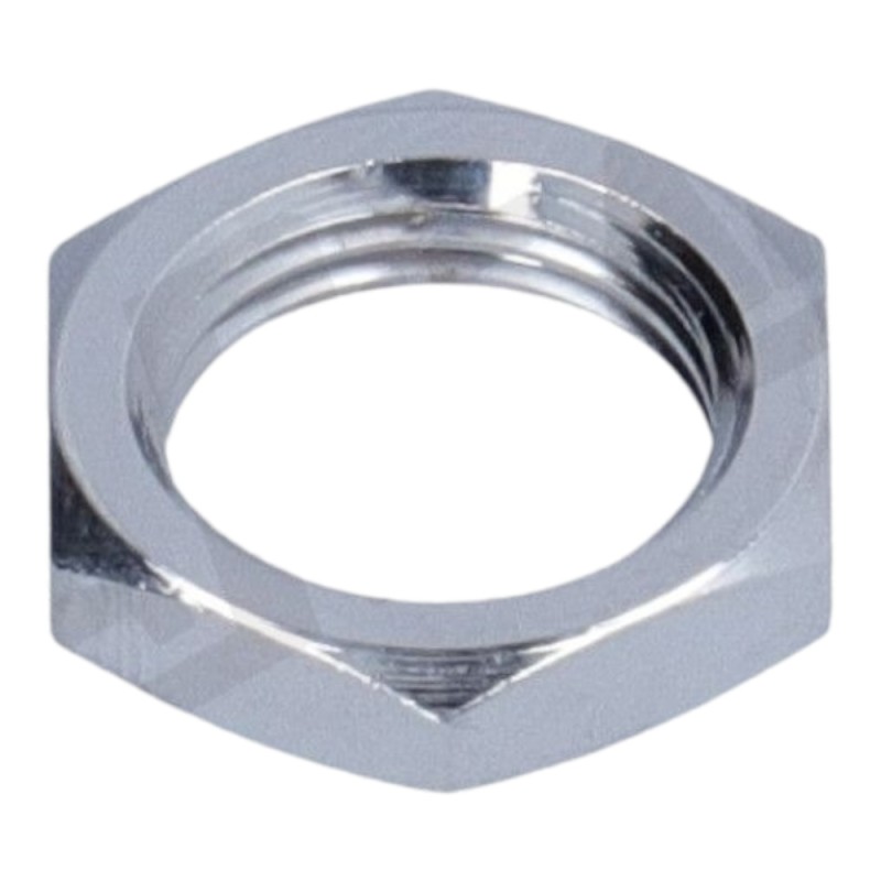 Хромована фіксуюча гайка для газового клапана M12x1мм