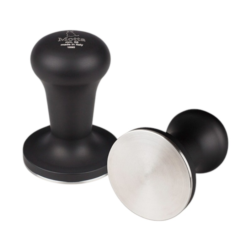 Чорний темпер Motta Flash 58мм (алюміній, нержавіюча сталь)