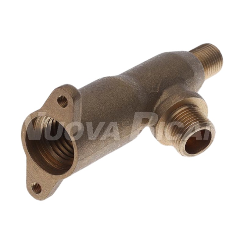 Корпус водяного/парового клапана - з'єднання 1/4НР-3/8НР 120° для CIMBALI (M20/M27/M30) Корпус водяного/парового клапана - з'єднання 1/4НР-3/8НР 120° для CIMBALI (M20/M27/M30)