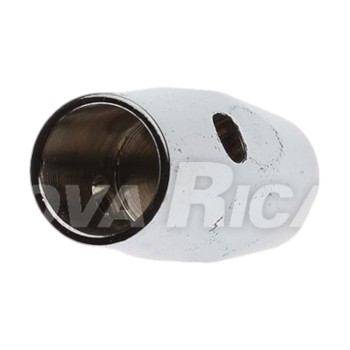 Хромований паровий носик "NR" внутрішній - 1/8ВР - 3 отвори - Ø 12x32мм