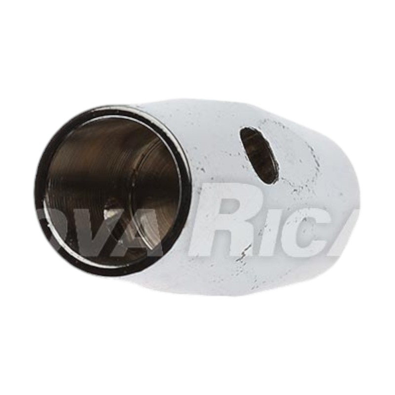 Хромований паровий носик "NR" внутрішній - 1/8ВР - 3 отвори - Ø 12x32мм