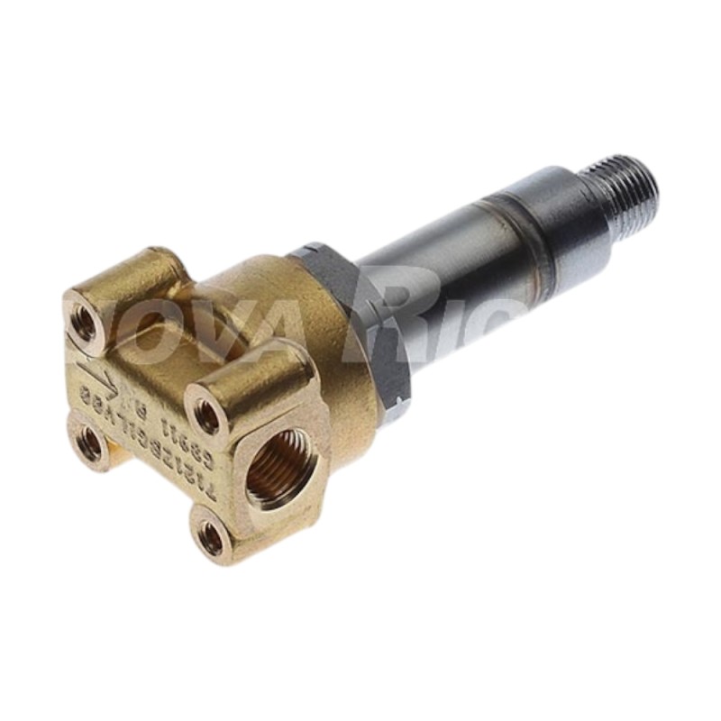 Корпус електромагнітного клапана LUCIFER 2-ходовий 1/8ВР-1/8ВР, отвір Ø 2.5мм - ущільнення VITON - шток Ø 14.5мм