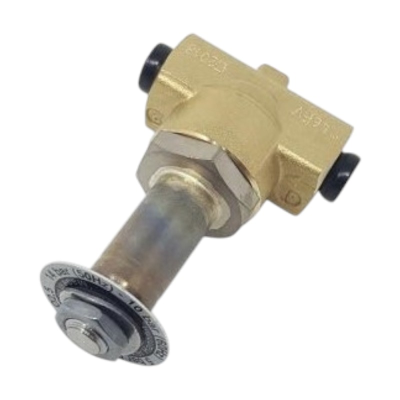 Корпус електромагнітного клапана PARKER 2-ходовий 1/8-1/8ВР, отвір Ø 2,5, ущільнення VITON, фітинг Ø 14мм