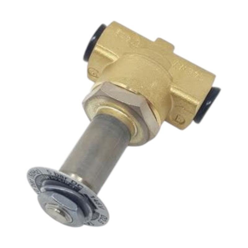 Корпус клапана "PARKER" - 2-ходовий - 1/4ВР-1/4ВР - отвір Ø 2.5мм - ущільнення VITON - втулка Ø 14мм