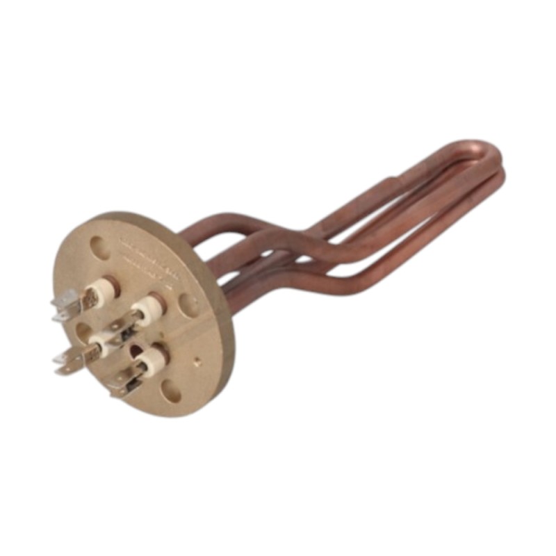 Нагрівальний елемент (тен) V220/240 - 2600/3050Вт - 6 контактів FASTON - довж. 230мм - з тримачем датчика для BEZZERA OTTO