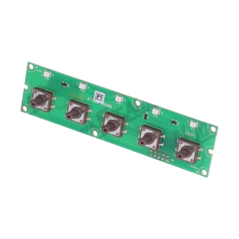 Плата сенсорної панелі 5 кнопок - 5 LED - 10 контактів - для LA SPAZIALE S5 (08503) Плата сенсорної панелі 5 кнопок - 5 LED - 10 контактів - для LA SPAZIALE S5 (08503)